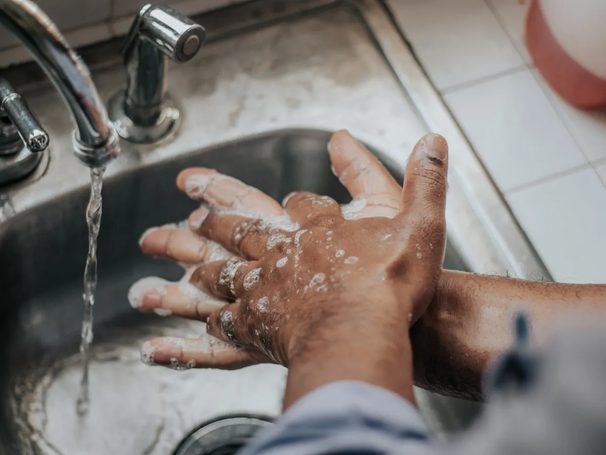 Handwashing for germ protection with Lifebuoy