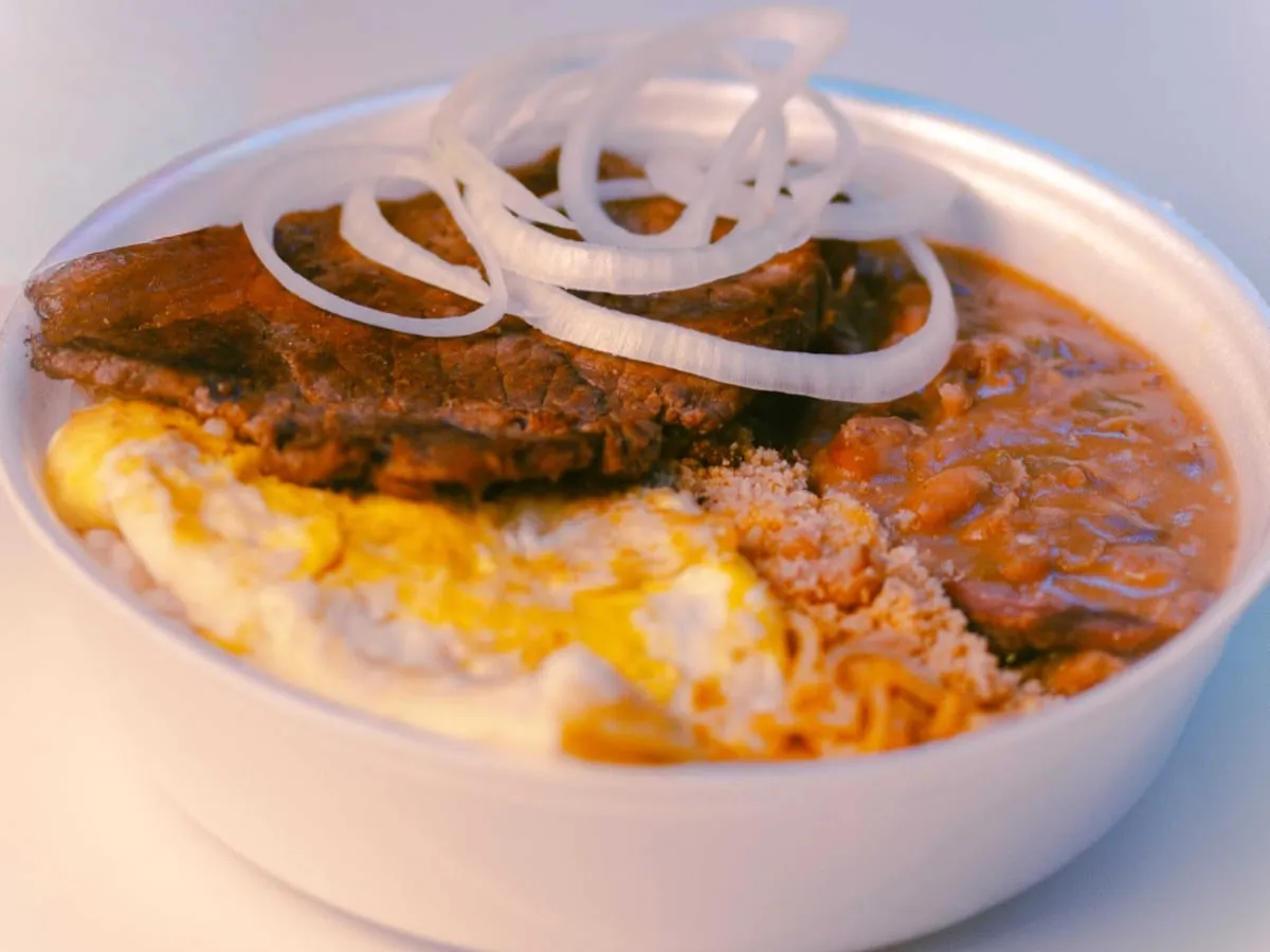 Waakye (Rice and Beans)